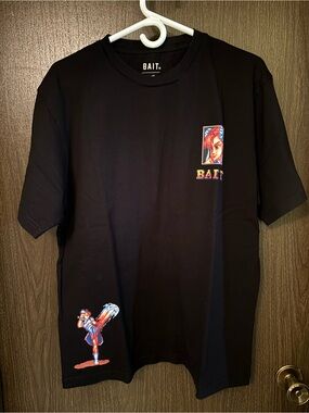 BAIT Street Fighter Black Graphic Arcade Chun Li Tee